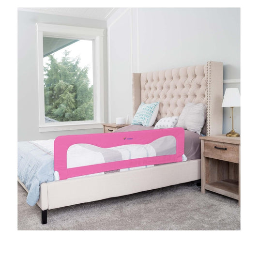 NEW Totcraft Pink Baby Bed Rail Extra Long