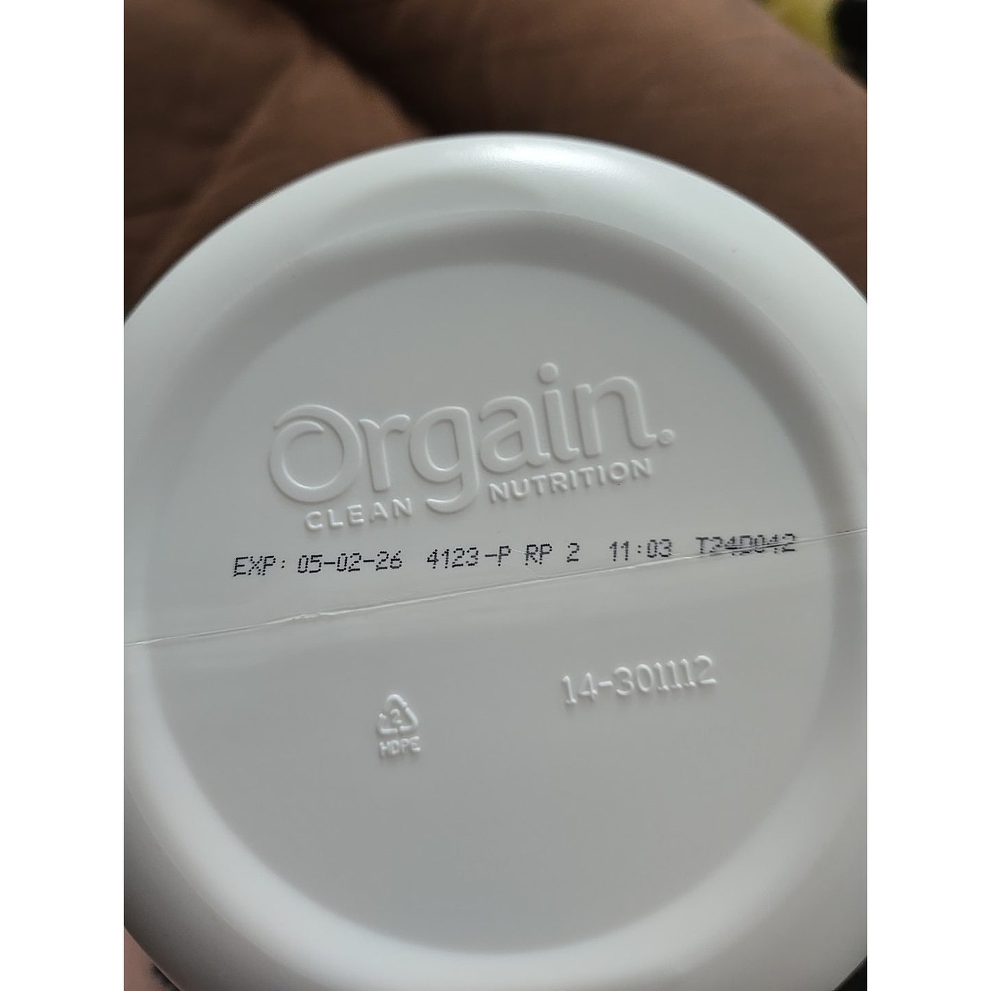 Orgain Organic Plant Based Protein Powder - Creamy Chocolate - 2.03lbs