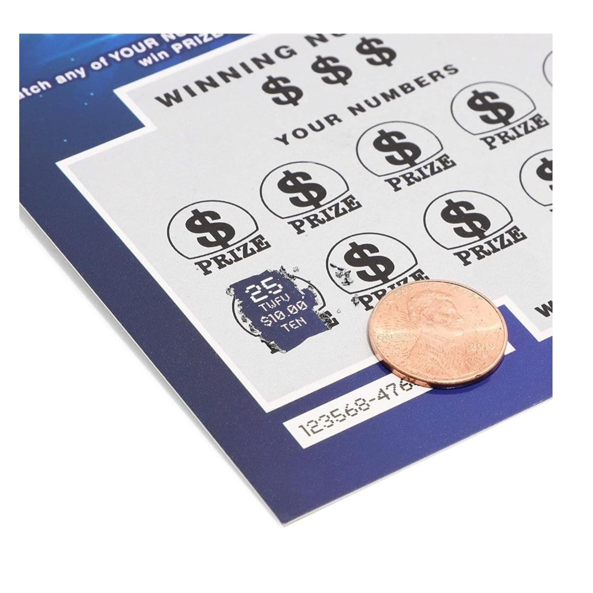 Gag Gift Fake Winning Tickets 3 Card Set