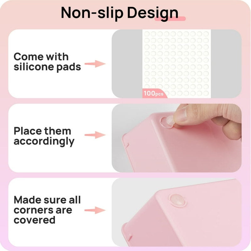 26 PCS Drawer Organizers,Pink Plastic