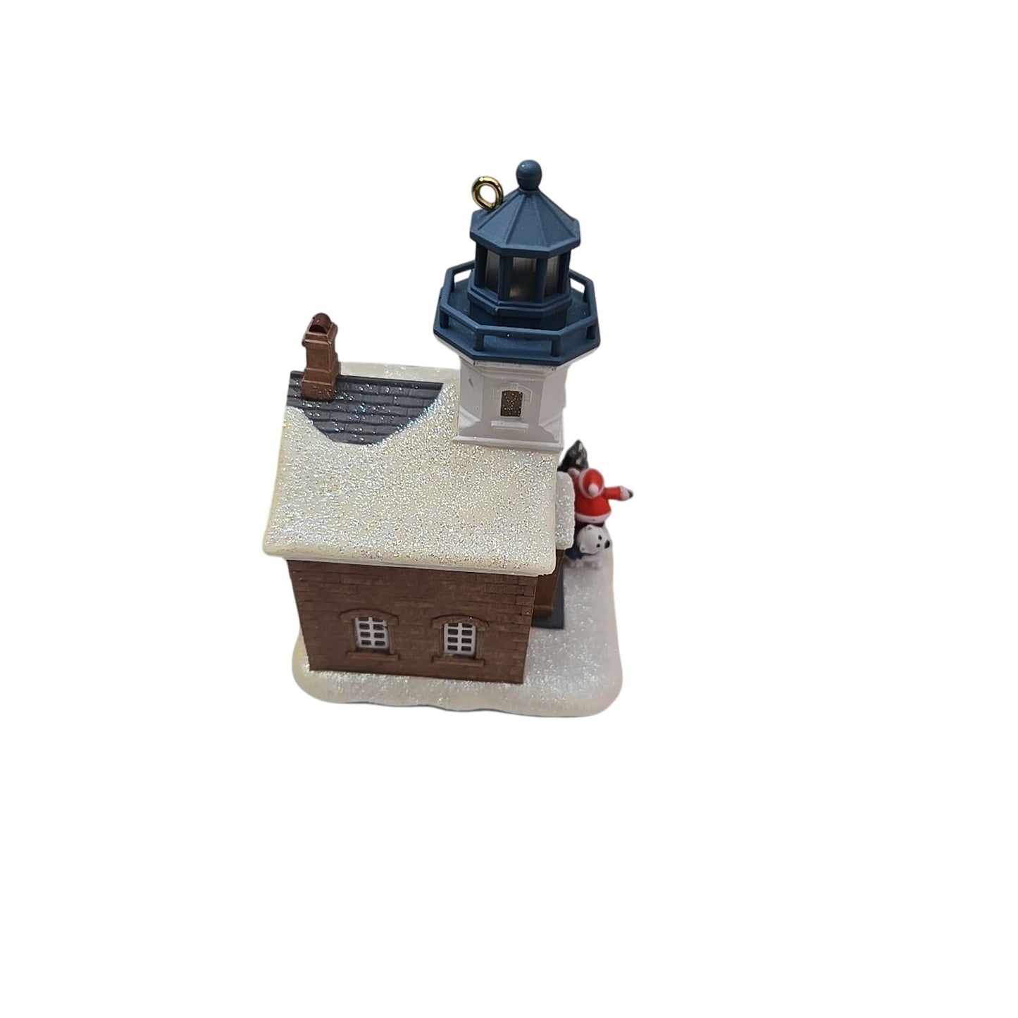 Hallmark Keepsake Holiday Lighthouse 2016 Ornament Magic Cord 5th In Series