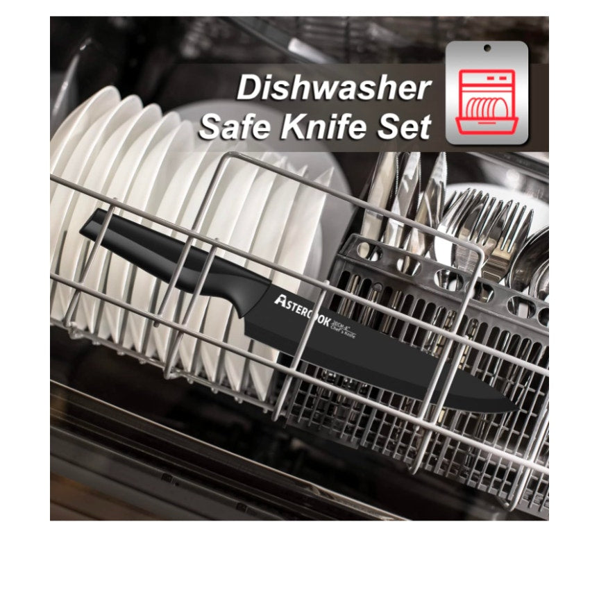 21 pc Astercook Knife Set