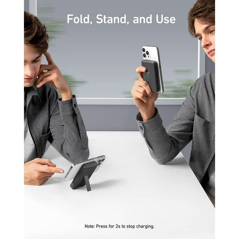 Anker 633 Magnetic Battery (MagGo) 10000mAh 2-in-1 Foldable Wireless Portable Charger w/ 20W USB-C