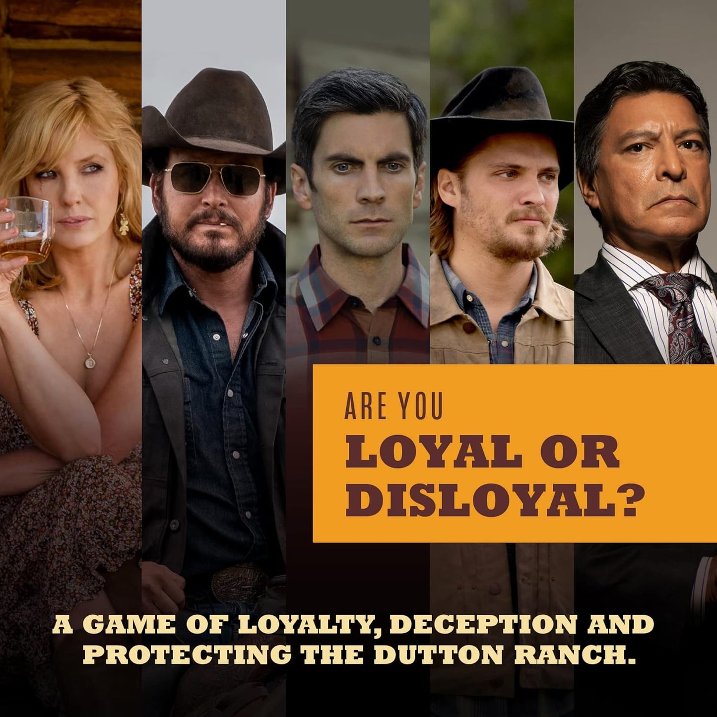 Yellowstone Party Game of Accusations Betrayal & Fun Defend The Dutton Ranch Prove Your Loyalty 17+