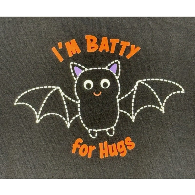 Baby Starters Halloween Batty One Piece Overall With Hat Size 0-3 Months NWT