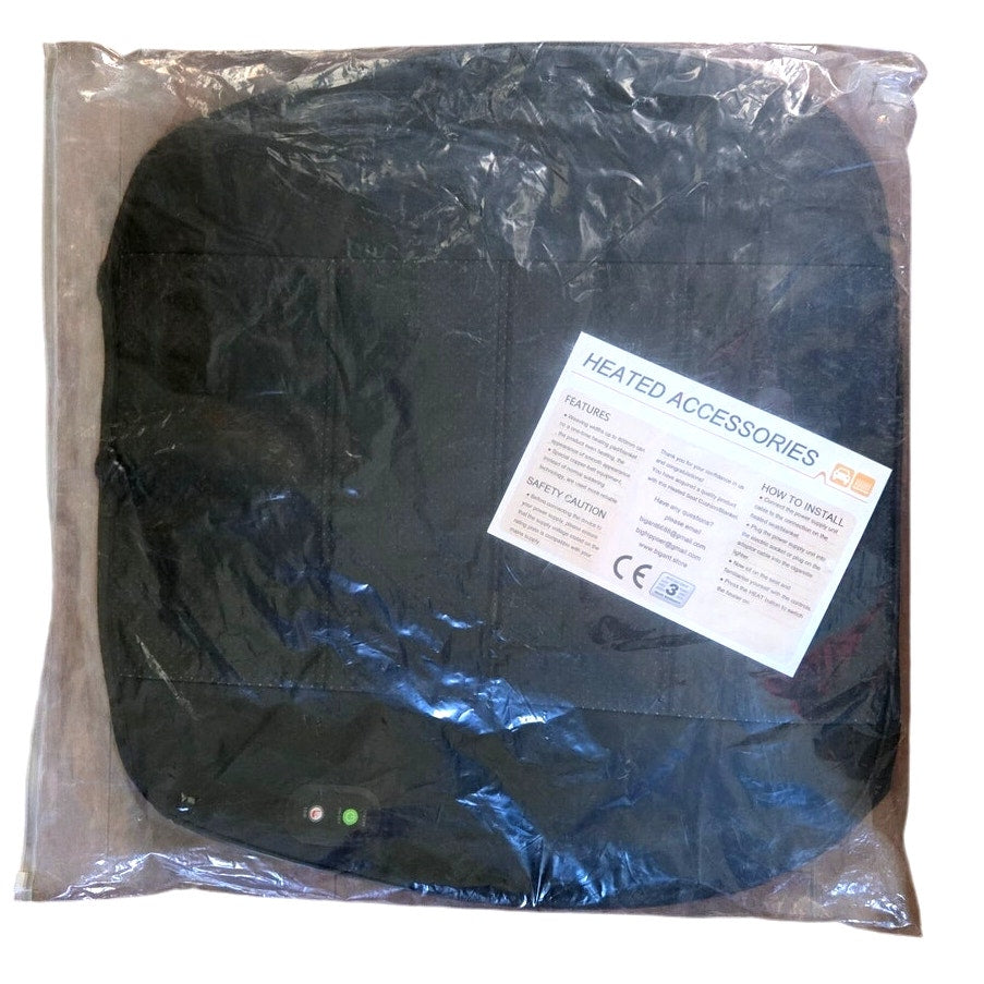 Heated Car Seat Cover 12v New - Hi & Low Settings