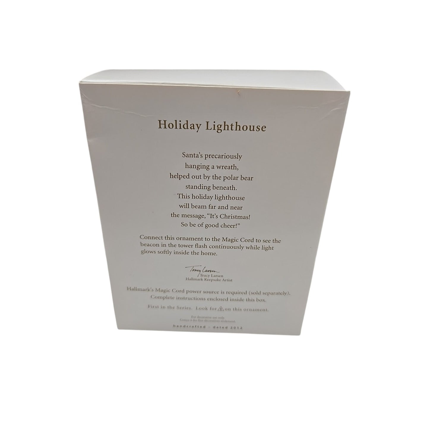 Hallmark 2012 Keepsake Ornaments Holiday Lighthouse 1st in series