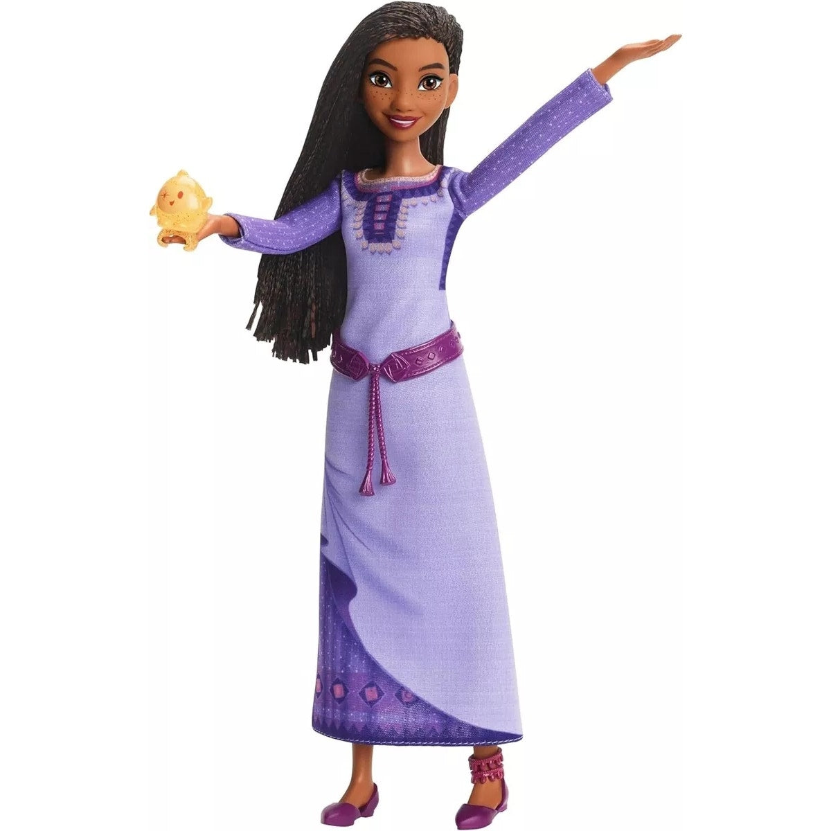 New Disney Wish Movie Asha Of Rosas Doll and Star Figure