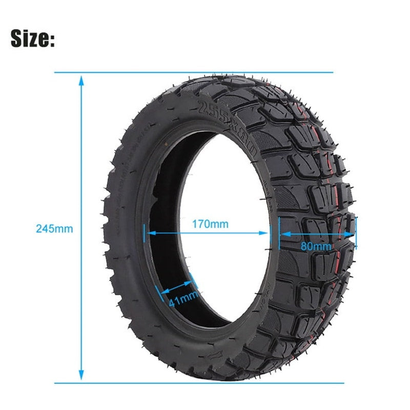 Kugoo M4 Electric Scooter 255x80 10 Inch Rubber Tire with Inner Tube