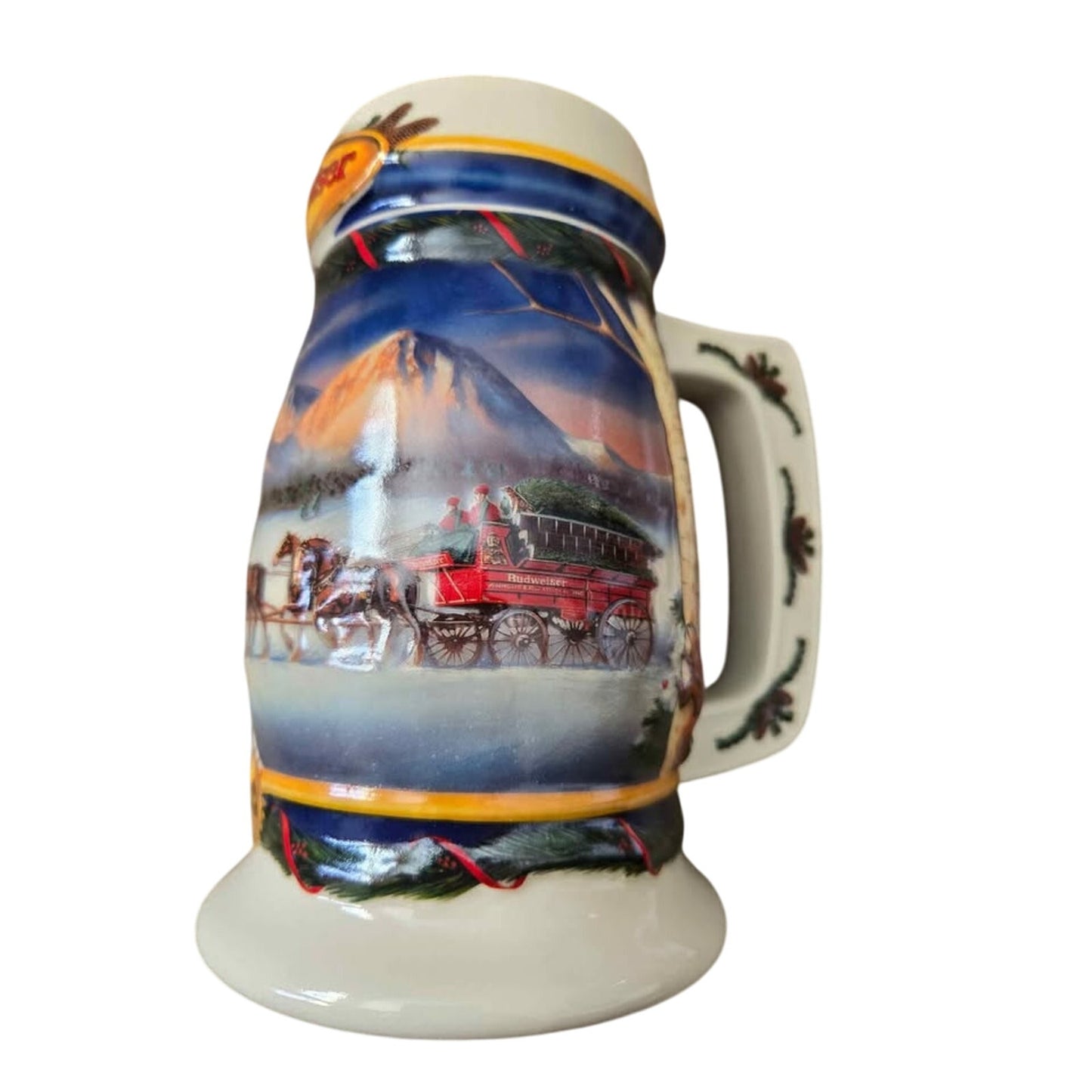 Vintage Budweiser Stein new in box circa 2000 Collectible