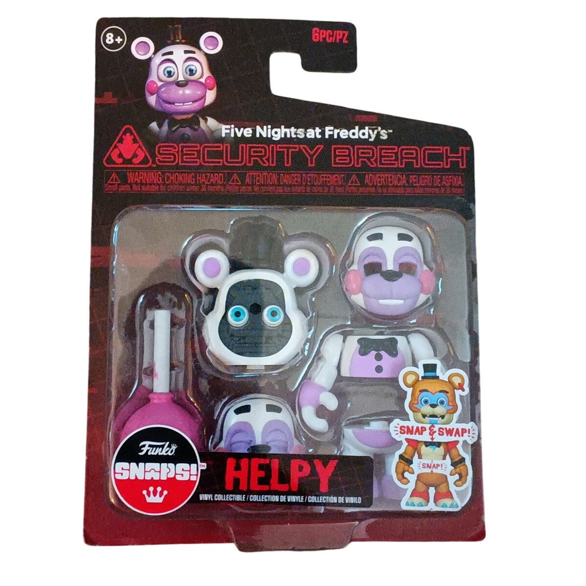 FUNKO Snaps! FIVE NIGHTS AT FREDDY'S Security Breach Helpy