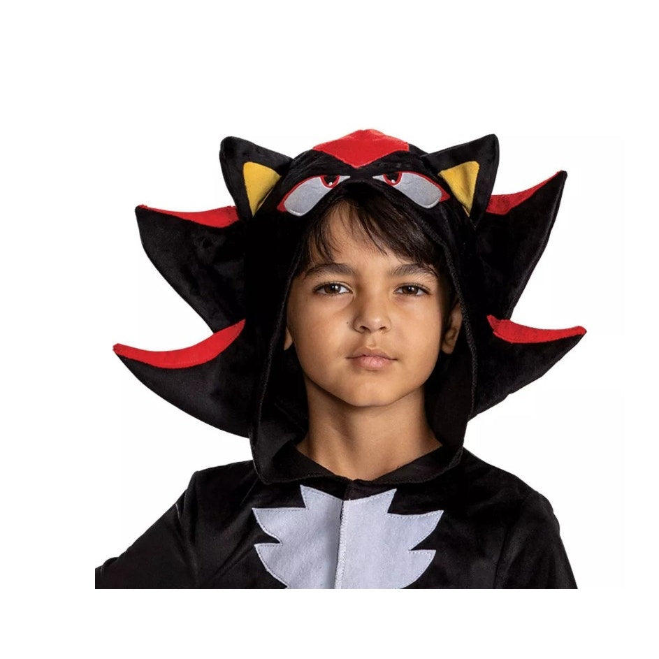 Sega Kids' Sonic the Hedgehog Movie 3 Shadow Halloween Costume Size L Large (10-12)