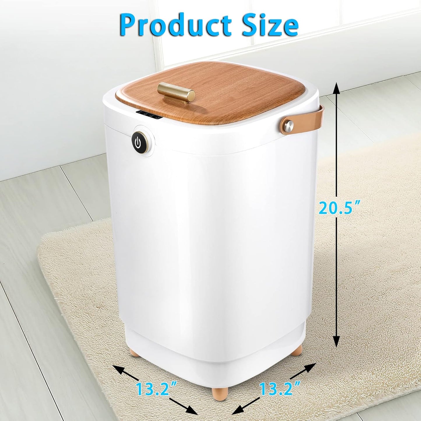 New Towel Warmer Bucket Large Spa Hot Towels in 10 Min Fits Two Oversized Towels