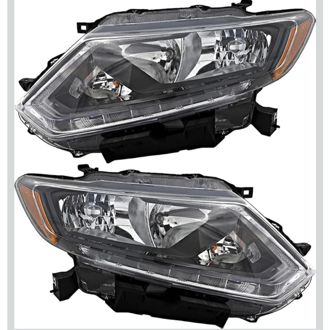 Nissan Rogue Headlights Set 2014 2015 2016