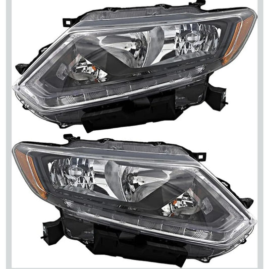 Nissan Rogue Headlights Set 2014 2015 2016