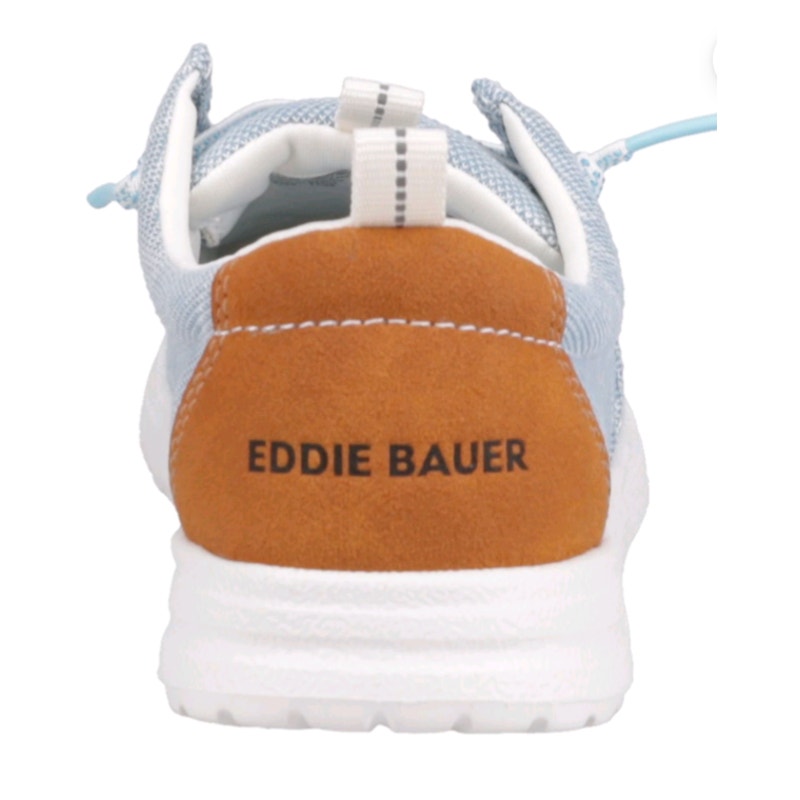 Eddie Bauer Boys Size 3 Canvas Loafer Lightweight Breathable