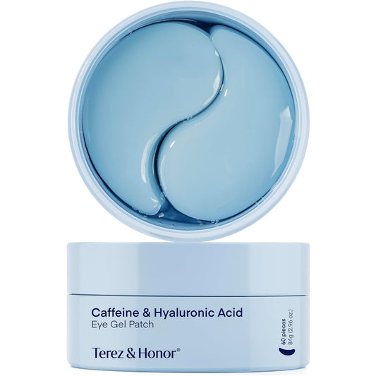 Under Eye Gel Patches w/ Caffeine Hyaluronic Acid Niacinamide Undereye Korea