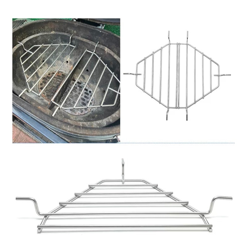 Ceramic Heat Reflector Plates and Roaster Drip Pan Racks