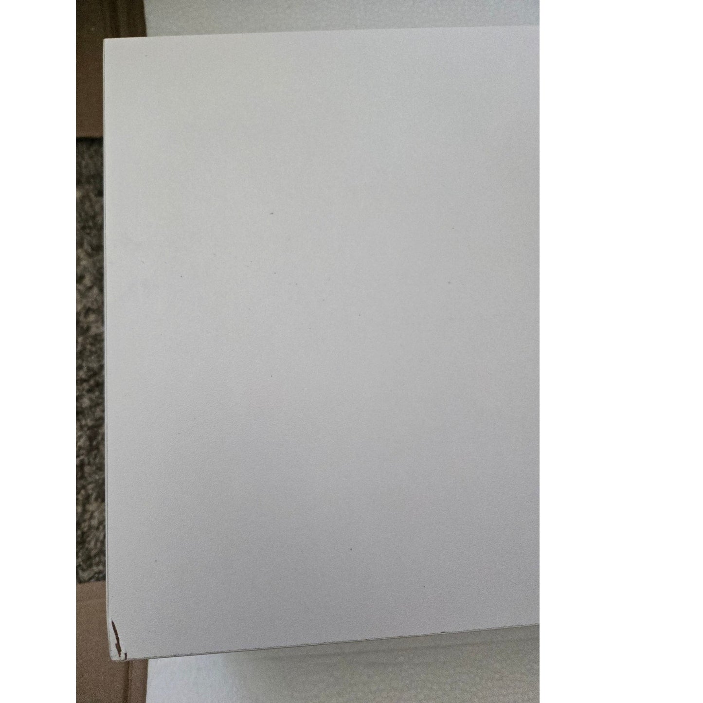 White Floating Wall Shelves Wood Shelf Set of 3 - 36" Wide