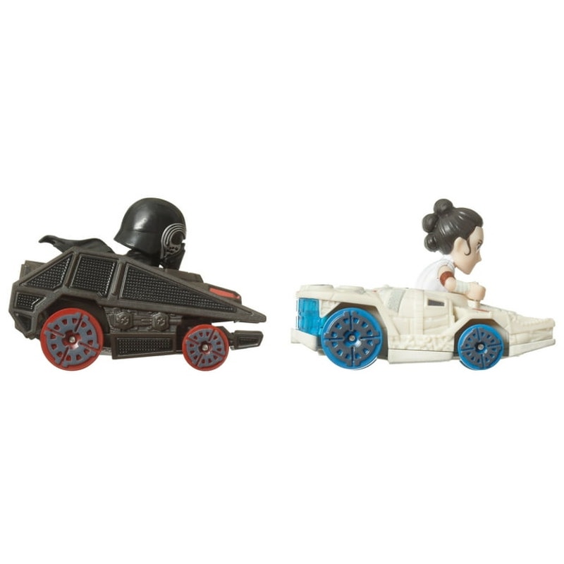 Hot Wheels RacerVerse Star Wars Kylo Ren & Rey Die-Cast Cars 2-Pack 2024 - Collectible - New