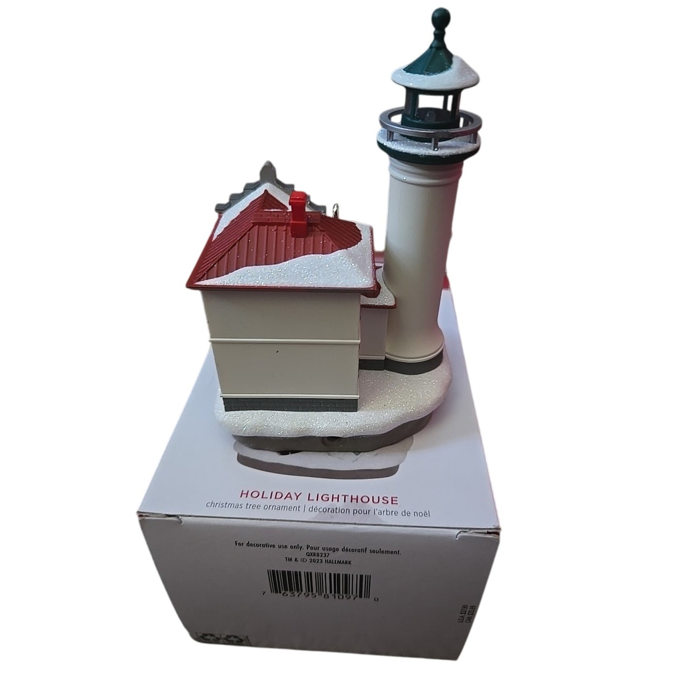 Hallmark Keepsake 2023 Holiday Lighthouse 12th in Series MAGIC LIGHT NEW in Box