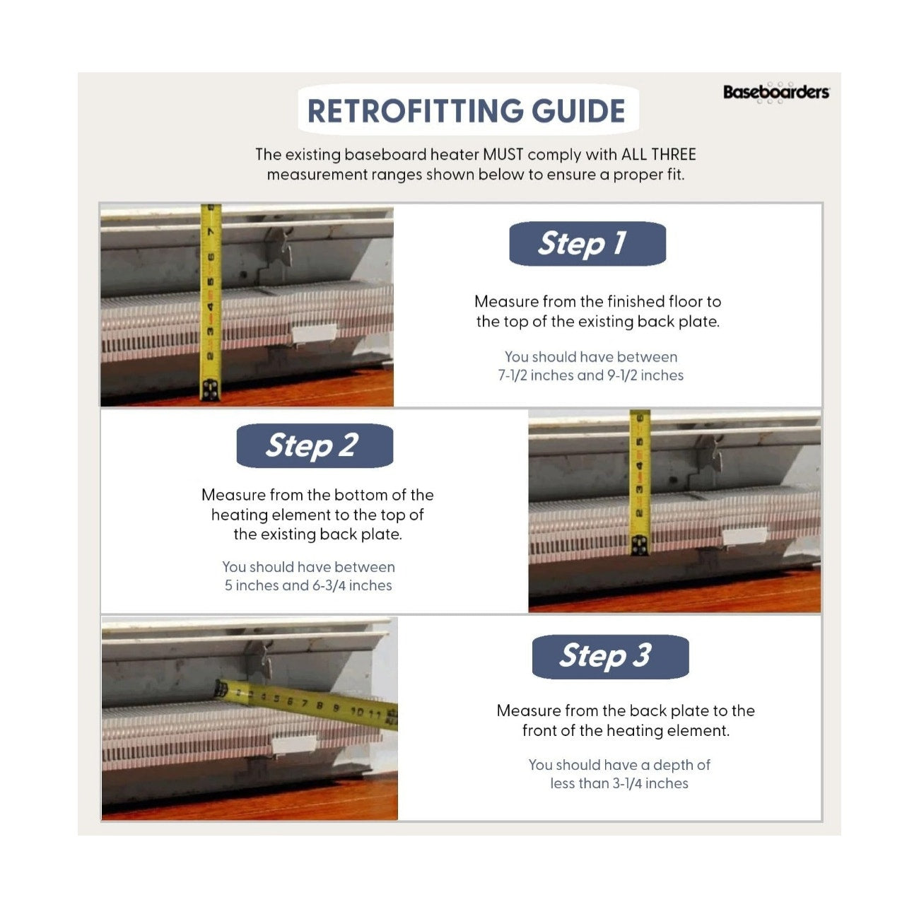 4 ft Galvanized Steel Slip-On Baseboard Heater Cover w/ Endcaps for Hydronic Water Systems White
