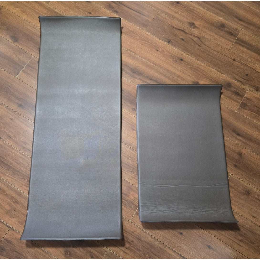 Brown Anti-fatigue Rug Set of 2 Rugs Runner 1.5'x4', & Accent 1.5'x2.5'