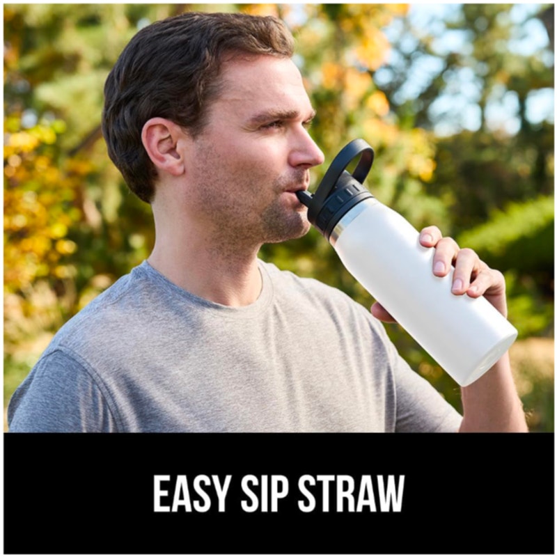 GORILLA GRIP Insulated Stainless Steel Water Bottle
