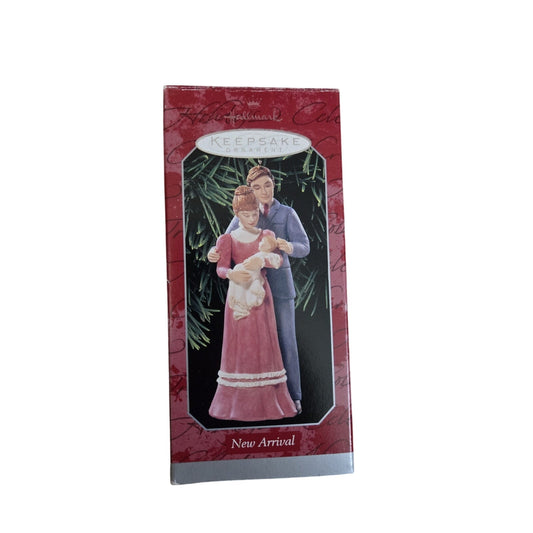 Hallmark 1998 New Arrival Keepsake Ornament Baby Porcelain Christmas QX6306