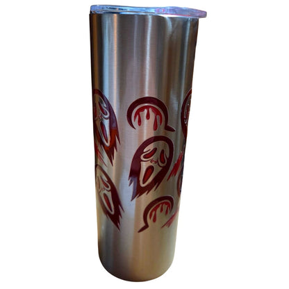 Scream The Movie Insulated Stainless Steel Tumbler Hot or Cold UV DTF