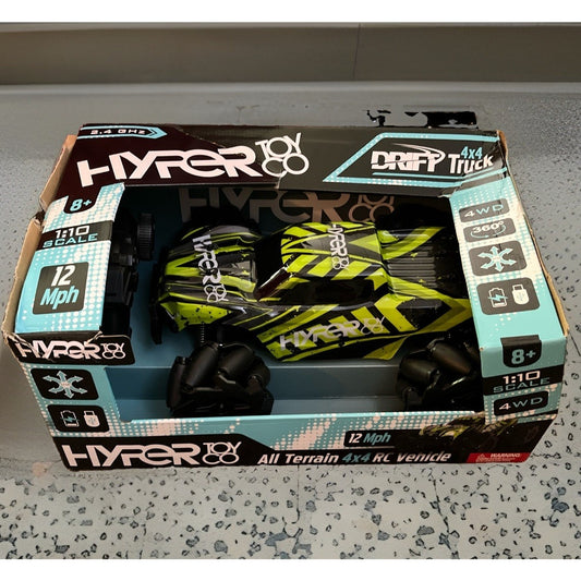 Hyper High-Speed RC Drift Race Truck Rechargeable - 1:10 Scale - SEE DETAILS
