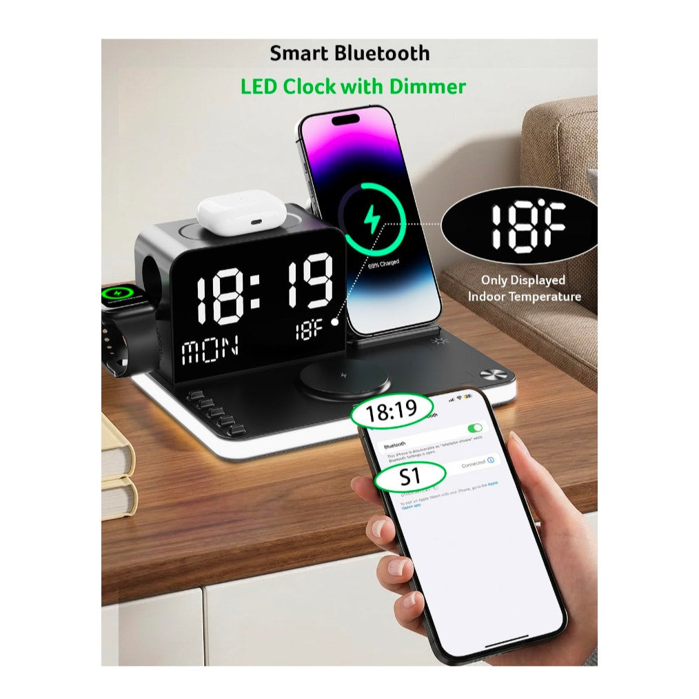 Acer Gadget 7-in-1 Wireless Charging Station Charger Stand for Multiple Devices