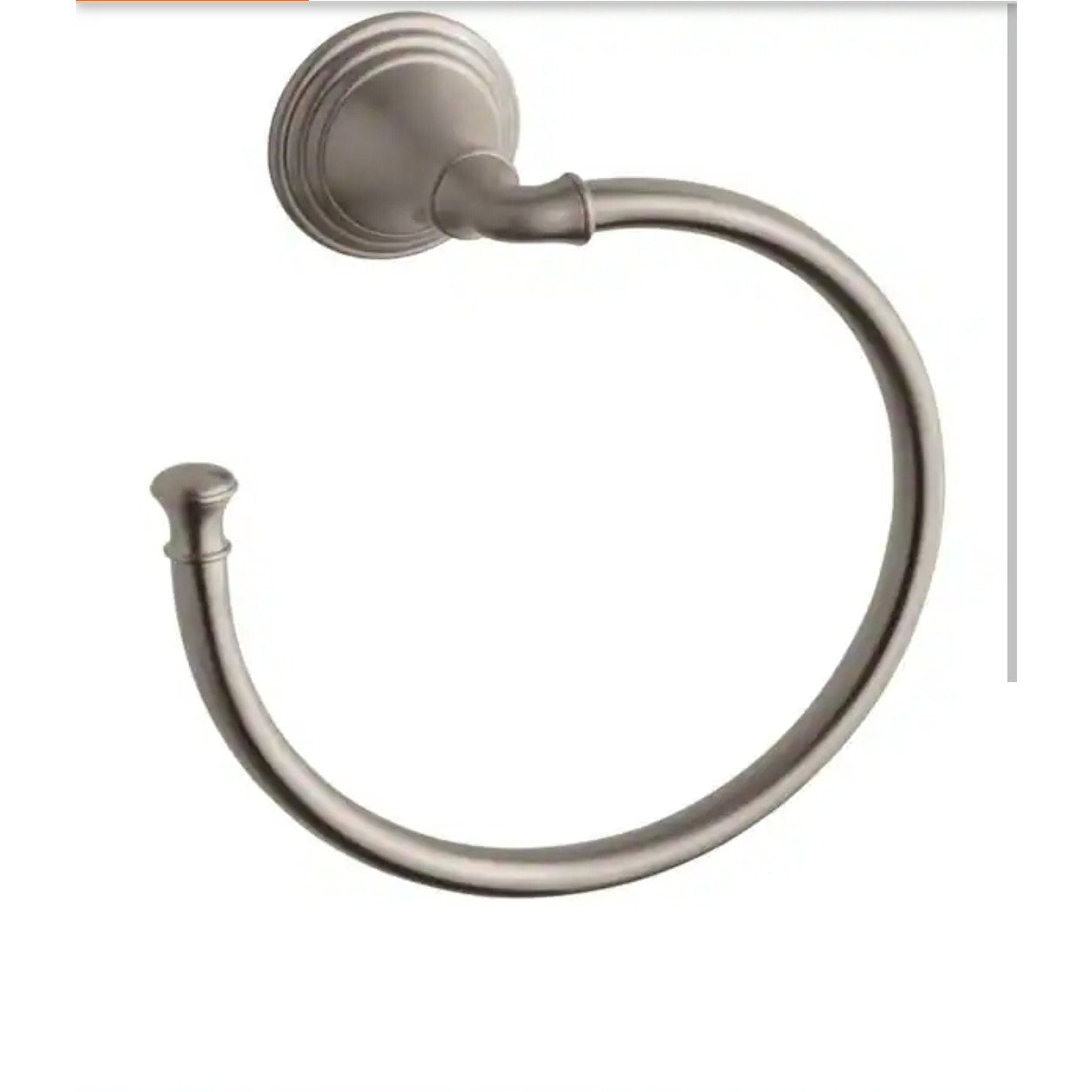 Kohler K-10557-BN; Devonshire Towel Ring in Vibrant Brushed Nickel