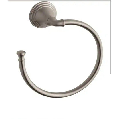 Kohler K-10557-BN; Devonshire Towel Ring in Vibrant Brushed Nickel