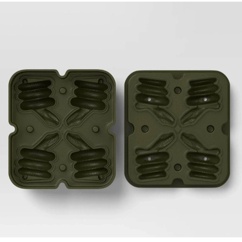 Halloween 3D Snake Silicone Ice Mold Candy Mold