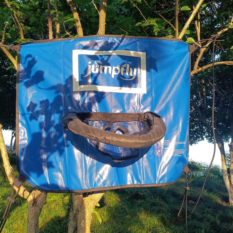 Trampoline Basketball Hoop with Mini Basketballs Easy to Install