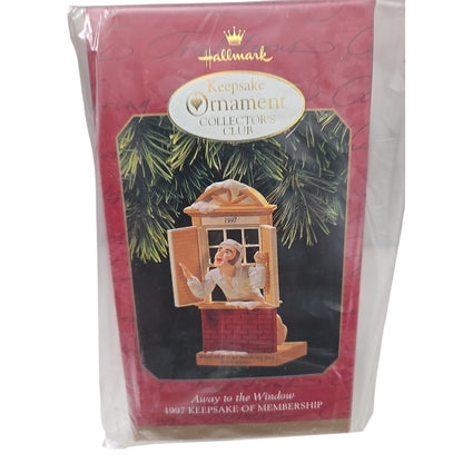 New Hallmark Keepsake Collectors Club Ornaments, Set of 4, Membership Kit 1997