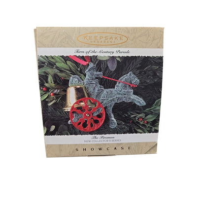 1995 Hallmark Keepsake Ornament Turn of the Century Parade #1 The Fireman NEW