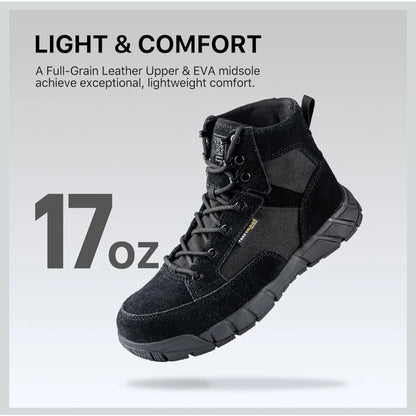 FREE SOLDIER Men's Hiking/Work Boots Size 9 Wide