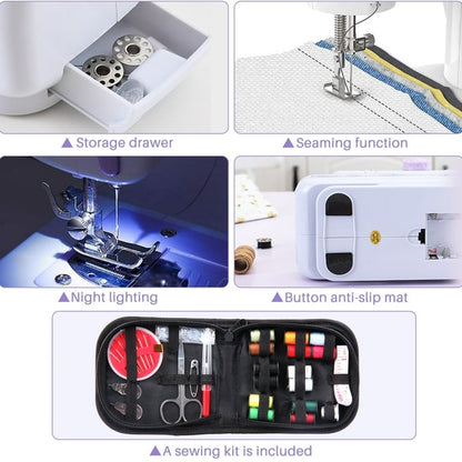 Sewing Machine for Beginner Multi-Functional Portable Machine