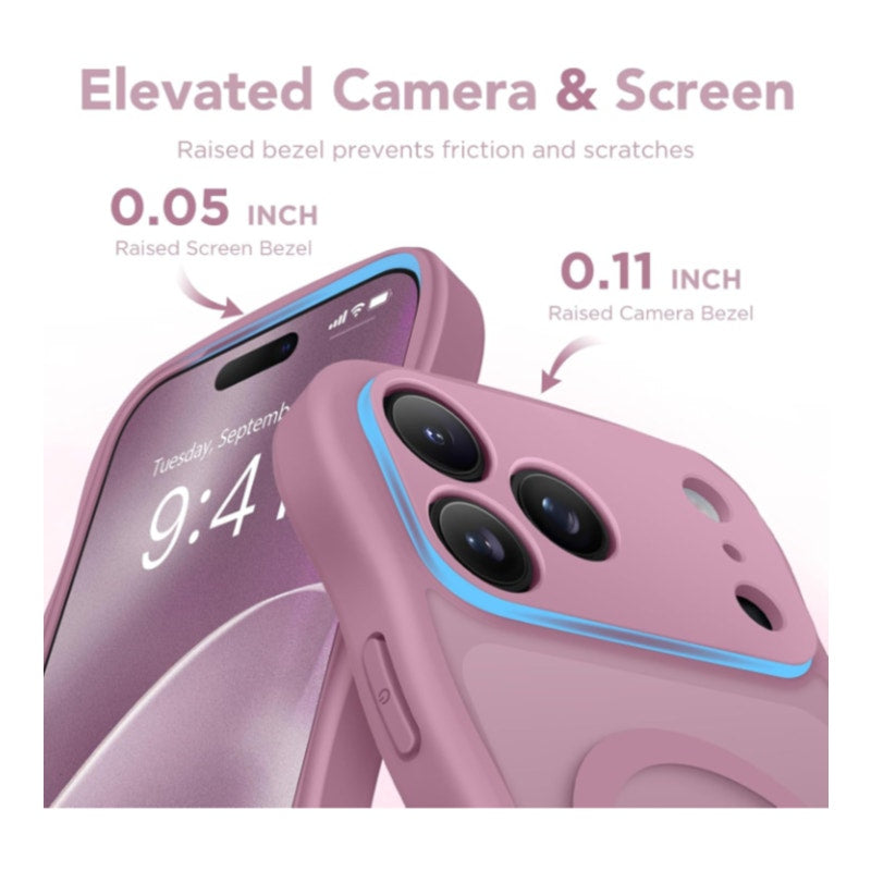 Purple iPhone 17 Pro Case for Women, Compatible with MagSafe