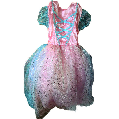 Girls Perfect Princess Halloween Costume Size M (8-10) w/ Tiara by Hyde & Eek