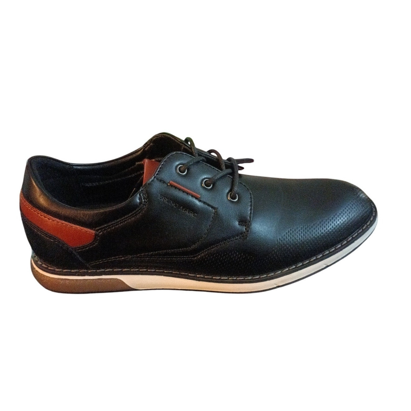 Bruno Marc Boy's Casual Dress Oxford Sneaker Vegan Leather Upper Breathable