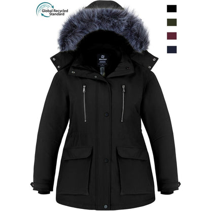 Wantdo Women's winter Waterproof Coat Size 3X