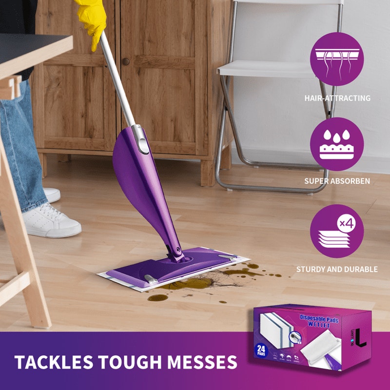 Mopping Pads Refills 24 pcs for Wet Jet Mop