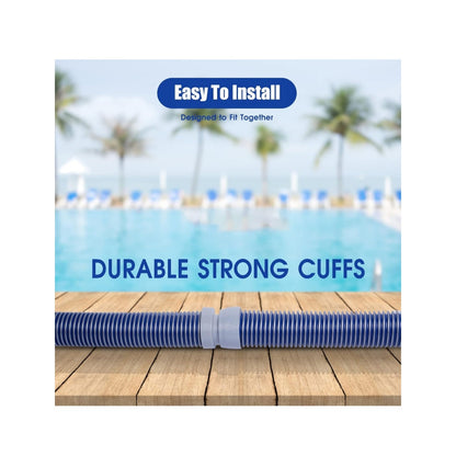 NEW Professional Swimming Pool Vacuum Cleaner Hose 1.5” 8 Piece Hoses