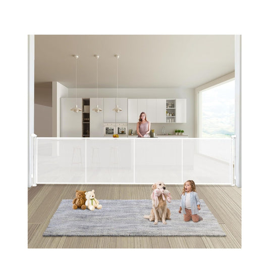 Retractable Baby Gates Dog Gate - 175"