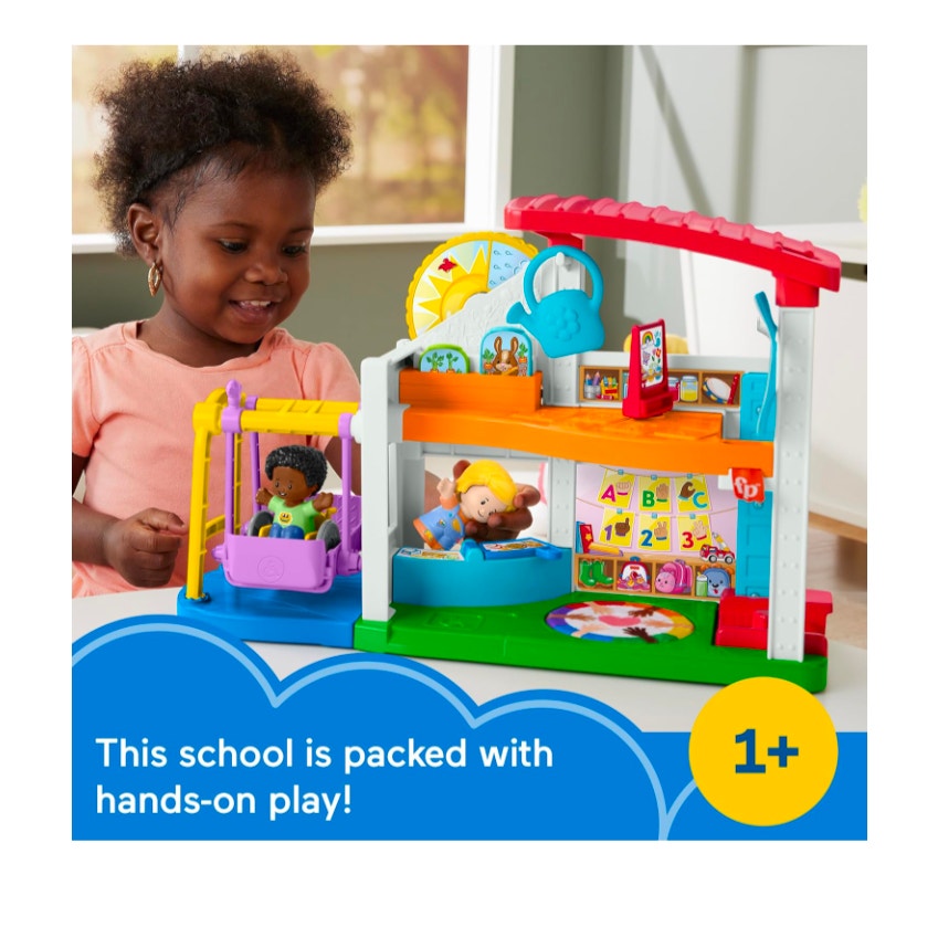Fisher-Price Little People Toddler Playset Play for All School