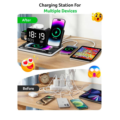 Acer Gadget 7-in-1 Wireless Charging Station Charger Stand for Multiple Devices