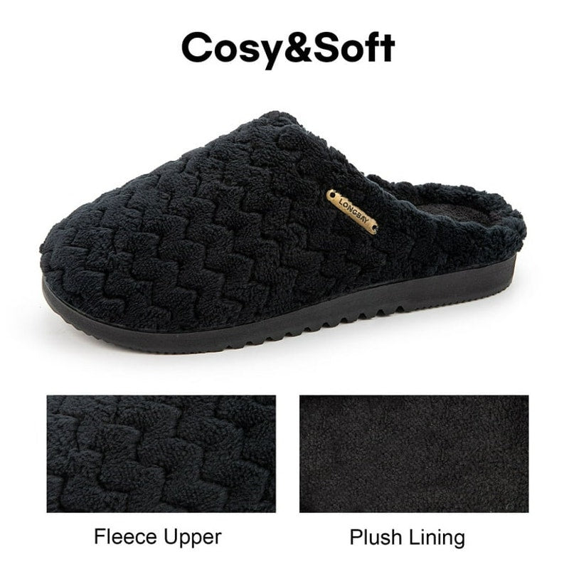 Women’s Soft Flannel Memory Foam slippers Size S 5-6